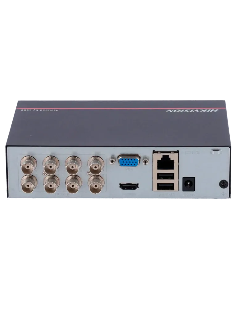 HIKVISION VALUE Hikvision DVR 5n1 8 CH gama Value - 2 canal IP 6 MPx -