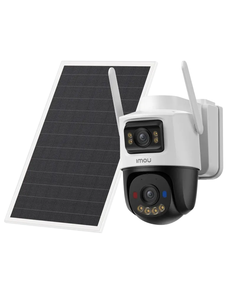 IMOU Kit Cámara AOV Dual kit 5MP+5MP - 4G+SIM / WiFi/ 10000 mAh / Pane