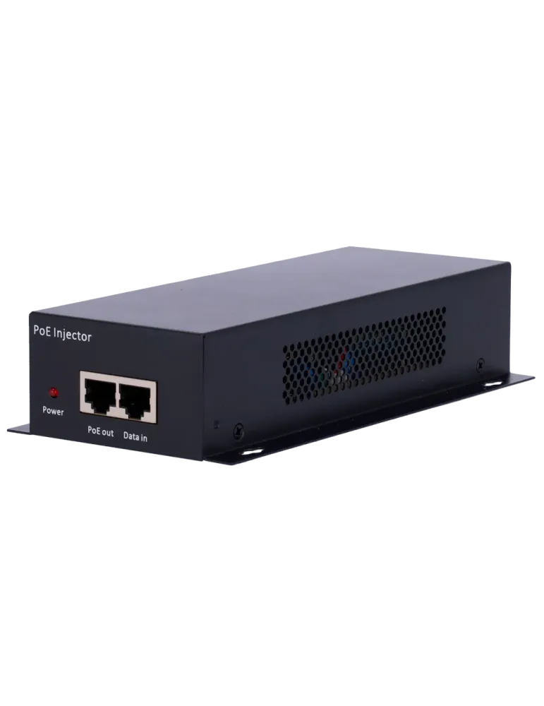 MARCA BLANCA Inyector PoE Dual - Entrada RJ45 10/100/1000/10000 Mbps -