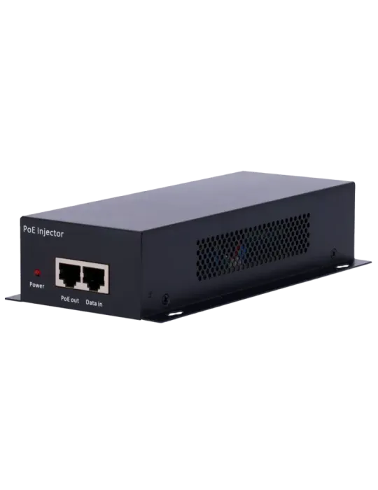 MARCA BLANCA Inyector PoE Dual - Entrada RJ45 10/100/1000/10000 Mbps -