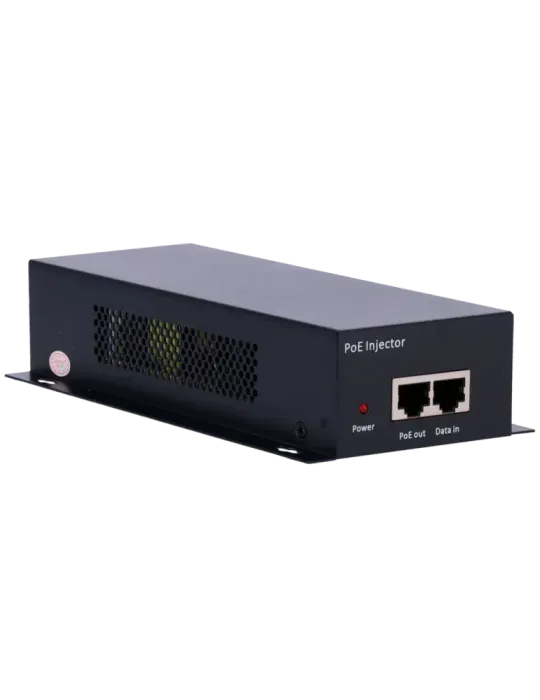 MARCA BLANCA Inyector PoE Dual - Entrada RJ45 10/100/1000/10000 Mbps -