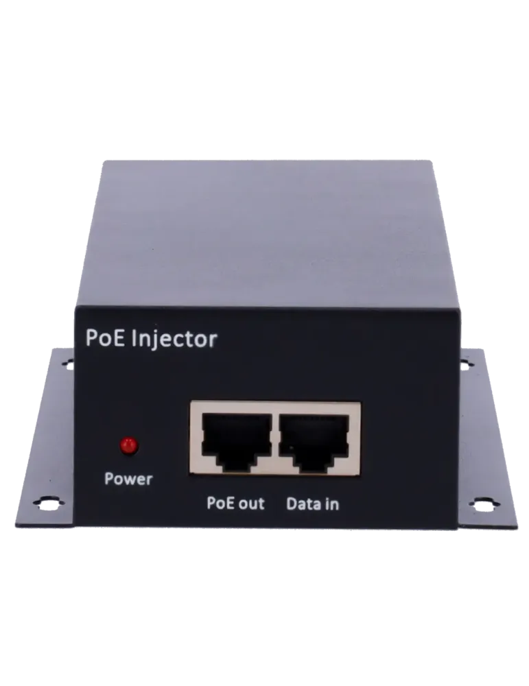 MARCA BLANCA Inyector PoE Dual - Entrada RJ45 10/100/1000/10000 Mbps -