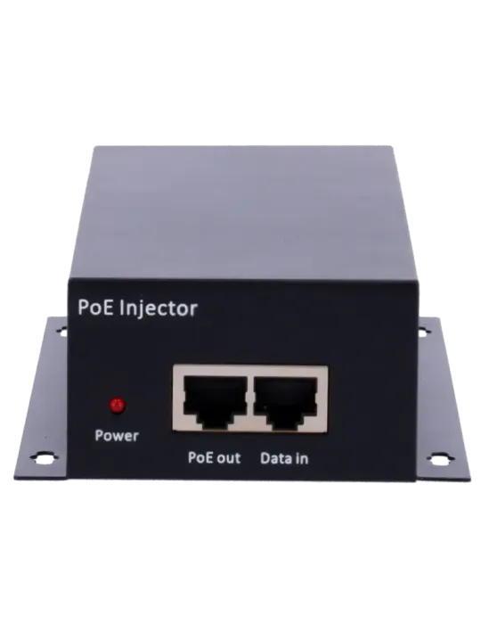 MARCA BLANCA Inyector PoE Dual - Entrada RJ45 10/100/1000/10000 Mbps -