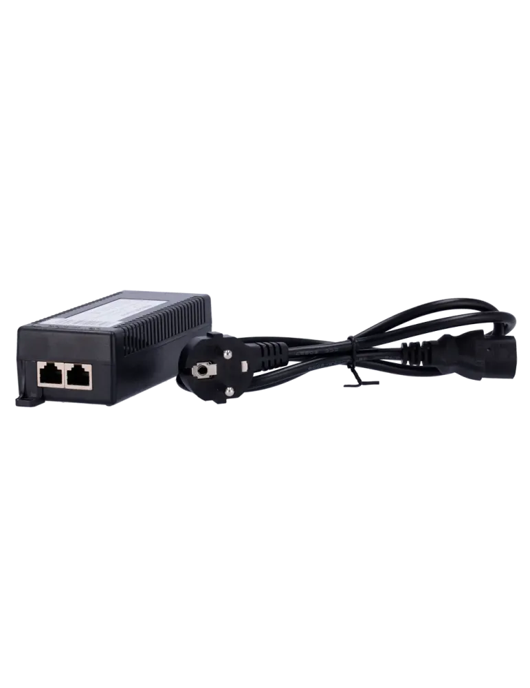 MARCA BLANCA Inyector PoE - Entrada/Salida RJ45 10/100/1000/2500 Mbps