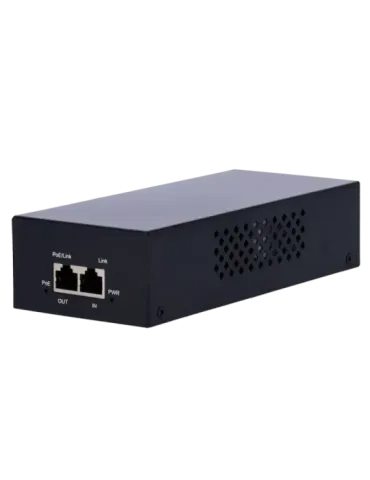 MARCA BLANCA Inyector PoE - Entrada/Salida RJ45 10/100/1000 Mbps - Pot