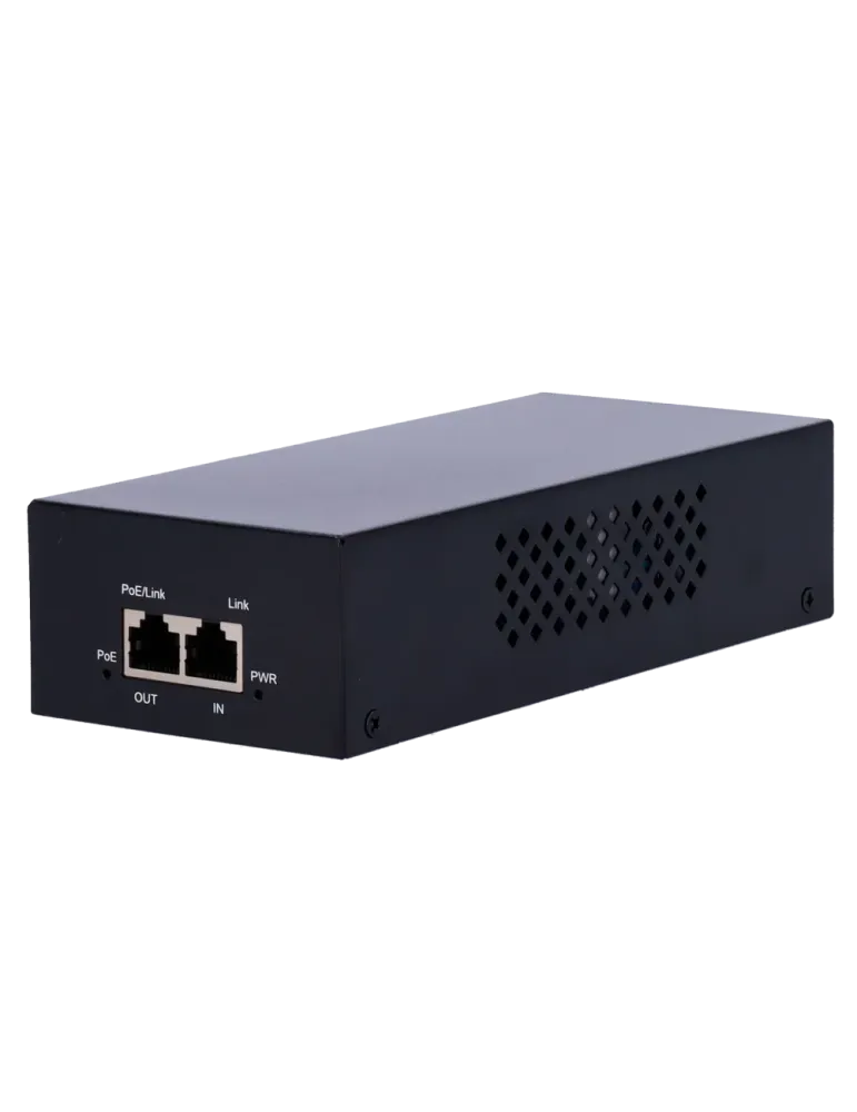 MARCA BLANCA Inyector PoE - Entrada/Salida RJ45 10/100/1000 Mbps - Pot