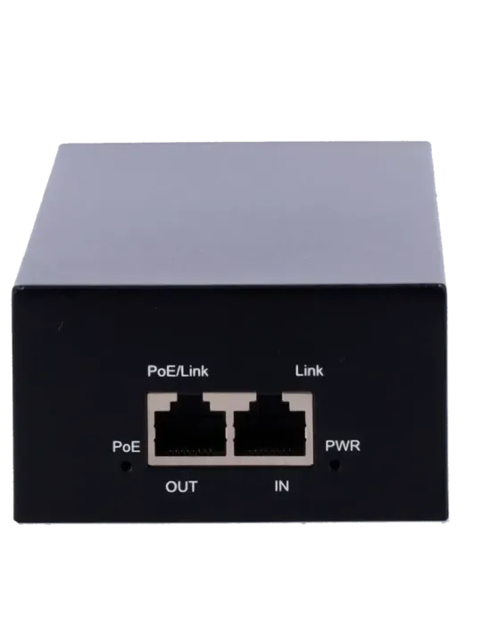 MARCA BLANCA Inyector PoE - Entrada/Salida RJ45 10/100/1000 Mbps - Pot