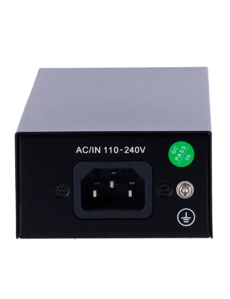 MARCA BLANCA Inyector PoE - Entrada/Salida RJ45 10/100/1000 Mbps - Pot