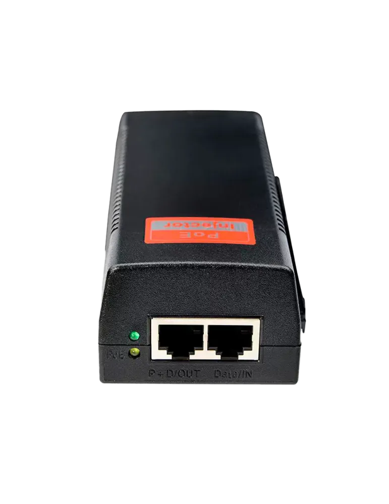 MARCA BLANCA Inyector PoE - Entrada/Salida RJ45 10/100/1000 Mbps - Pot