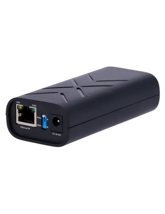 MARCA BLANCA Inyector PoE Dual - Entrada RJ45 10/100/1000 Mbps - Poten