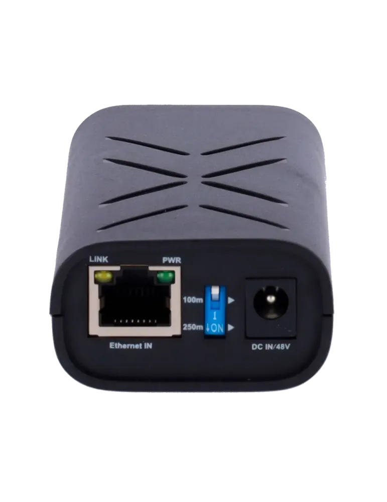 MARCA BLANCA Inyector PoE Dual - Entrada RJ45 10/100/1000 Mbps - Poten