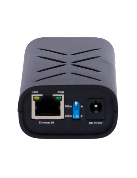 MARCA BLANCA Inyector PoE Dual - Entrada RJ45 10/100/1000 Mbps - Poten