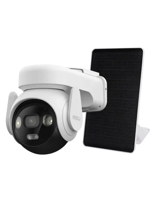 IMOU Kit Cámara AOV PT 5 MP - 4G / WiFi / 10000 mAh / Panel Solar 9W -