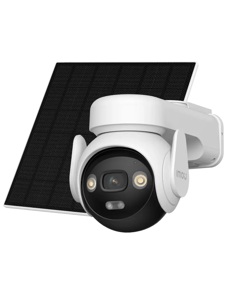 IMOU Kit Cámara AOV PT 5 MP - 4G / WiFi / 10000 mAh / Panel 5W - 3.6 m