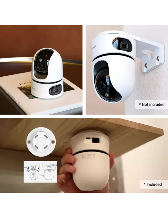 IMOU Cámara motorizada Ranger Dual 5+5MP - WiFi 6 - Lente DUAL / Autot