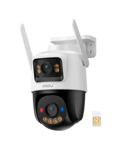 IMOU Cruiser Dual 2C 4G 3+3MP - 4G + SIM / Tarjeta SD 64GB - Lente DUA