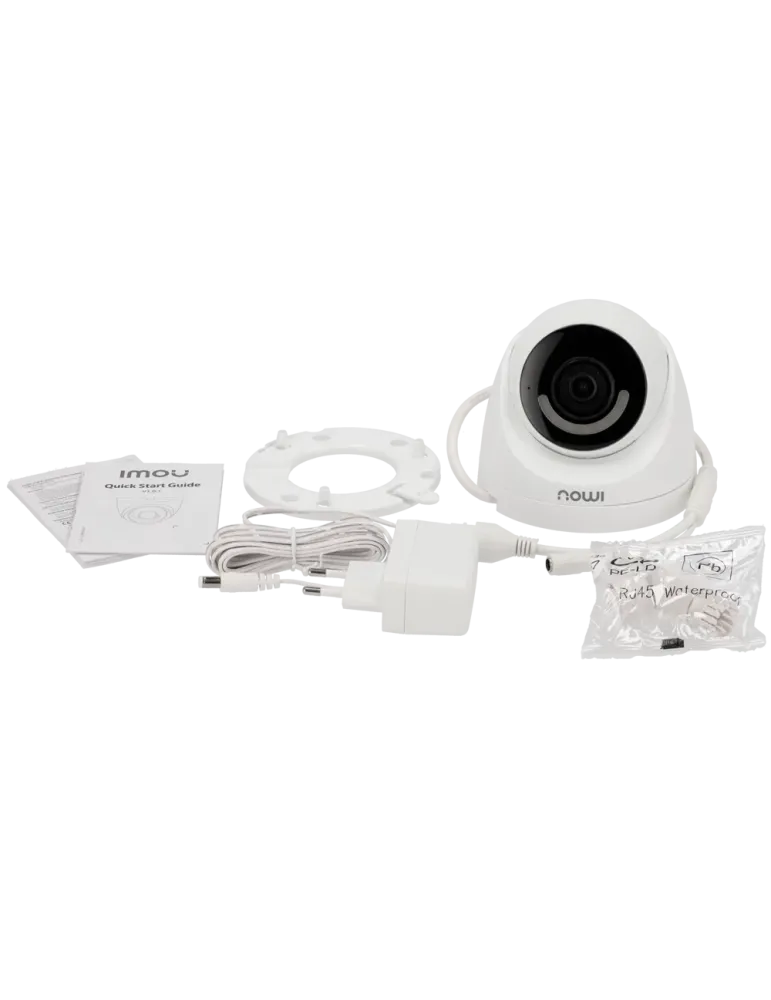 IMOU Cámara Domo Turret 2MP - WiFi 2.4 GHz - 2.8 mm / IR 30m - Audio b