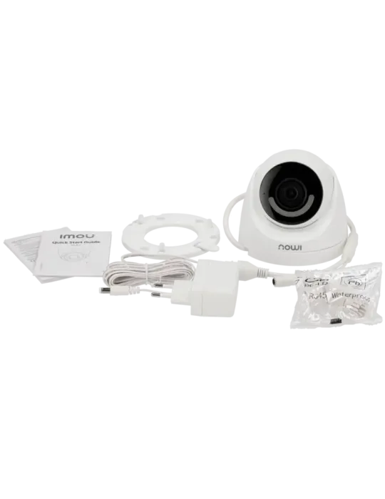 IMOU Cámara Domo Turret 2MP - WiFi 2.4 GHz - 2.8 mm / IR 30m - Audio b