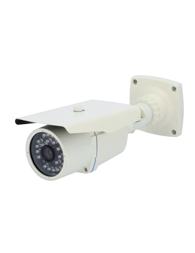 WANSVIEW Cámara IP 720p para exterior - 24 LEDs IR Alcance 25 m - Inst