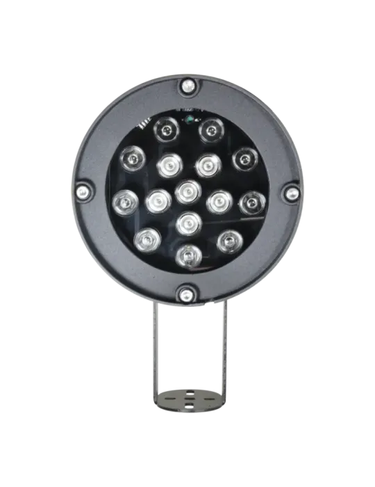 MARCA BLANCA Foco infrarrojo de alcance 120m - Iluminación por LEDs -