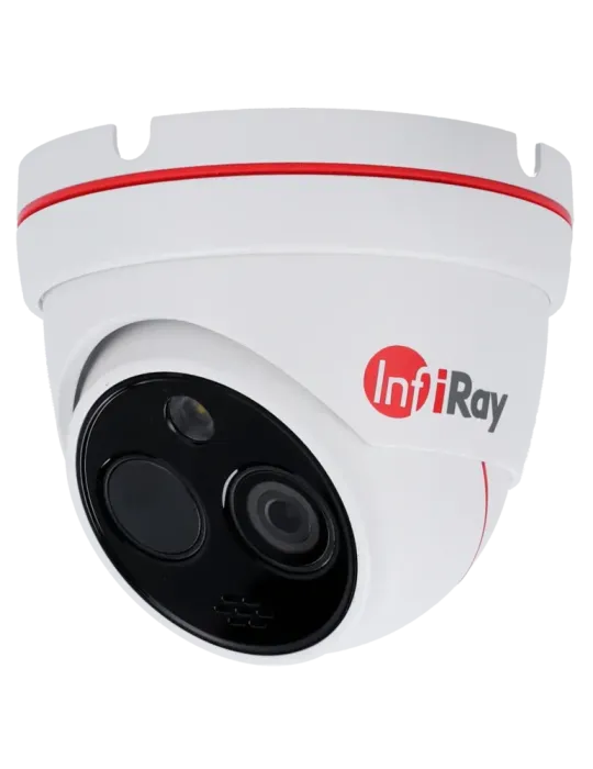 INFIRAY Cámara térmica IP InfiRay FD2 series - Sensor térmico VOx FPA