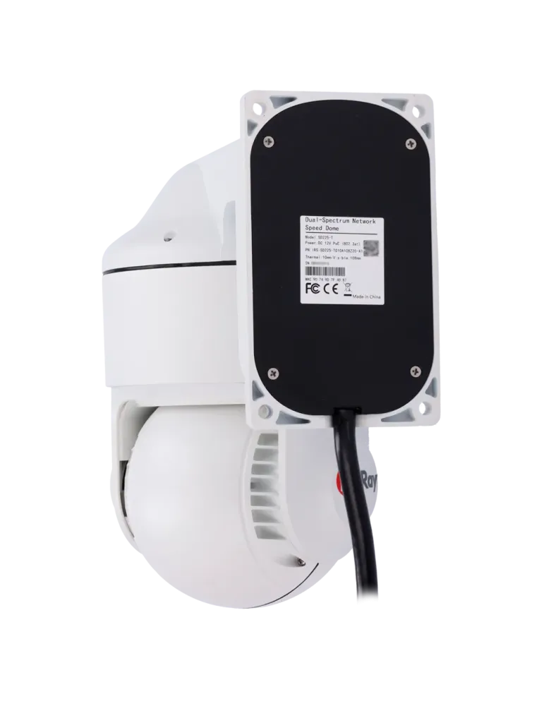 InfiRay speed dome bi-espectro SD225 - Sensor térmico 256x192 VOx sin