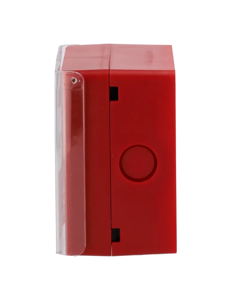 JADE BIRD Pulsador analógico Jade Bird - Rearmable, tapa de protección