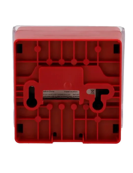 JADE BIRD Pulsador analógico Jade Bird - Rearmable, tapa de protección