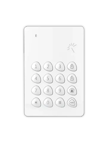 CHUANGO Teclado independiente - Inalámbrico - Antena interna - Permite