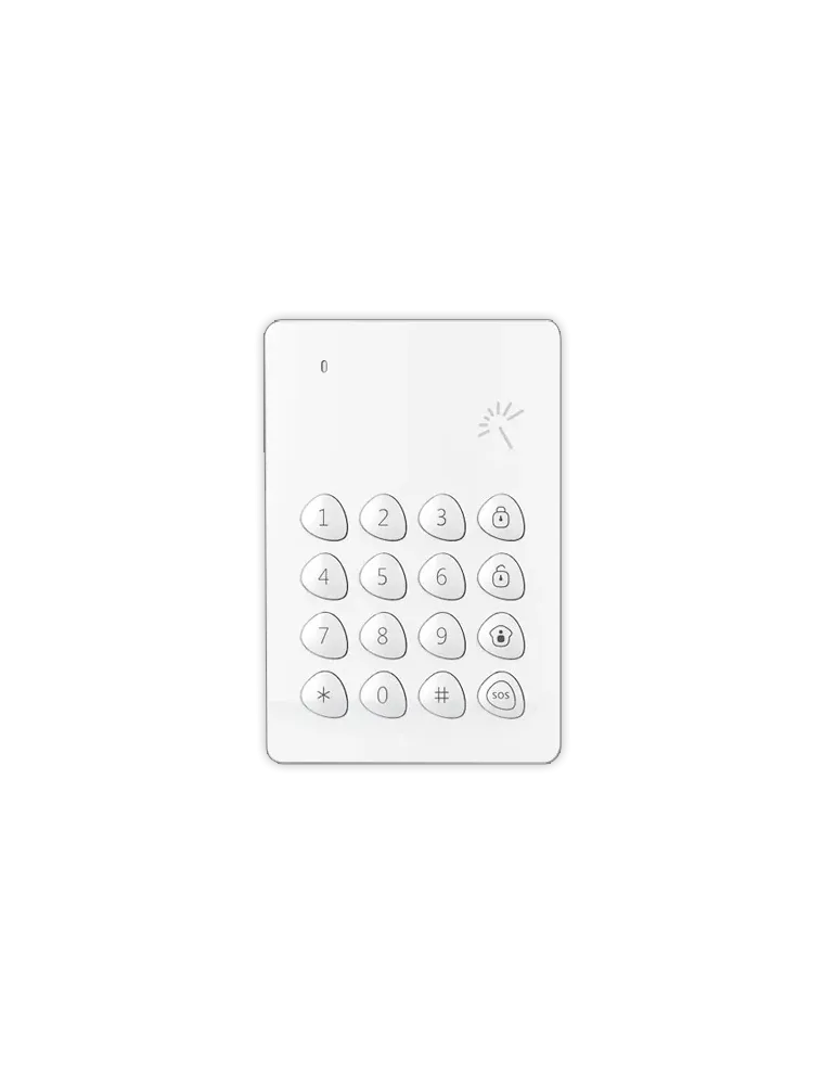 CHUANGO Teclado independiente - Inalámbrico - Antena interna - Permite