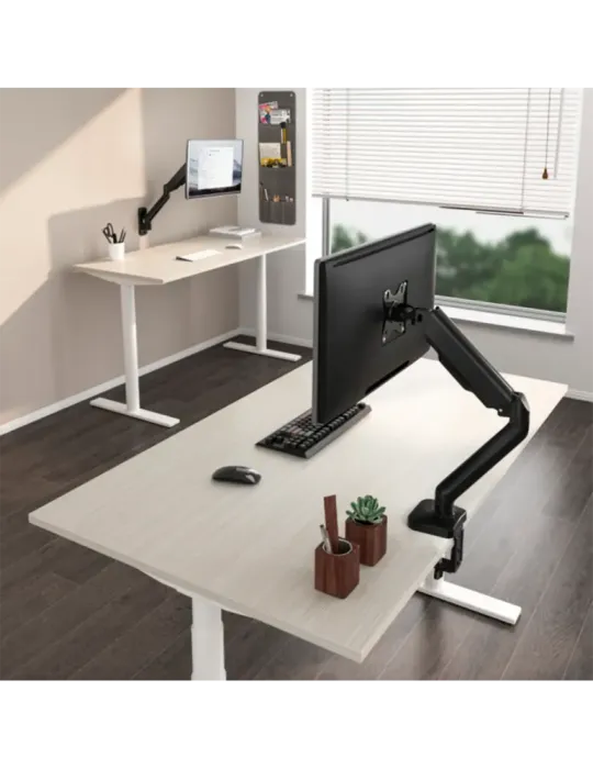 MARCA BLANCA Brazo para monitor - Instalación en mesa - Peso soportado