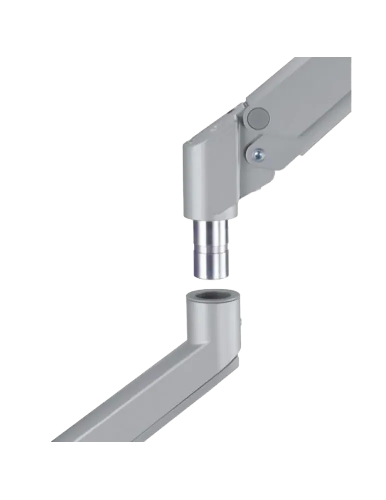 MARCA BLANCA Brazo para dos monitores - Instalación en mesa - Peso sop