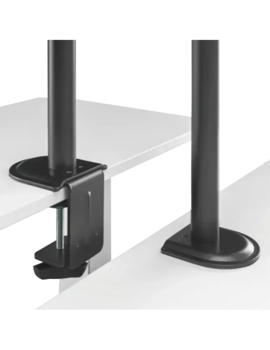 MARCA BLANCA Brazo para dos monitores - Instalación en mesa - Peso sop