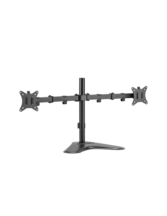 MARCA BLANCA Brazo para dos monitores - Instalación en mesa - Peso sop