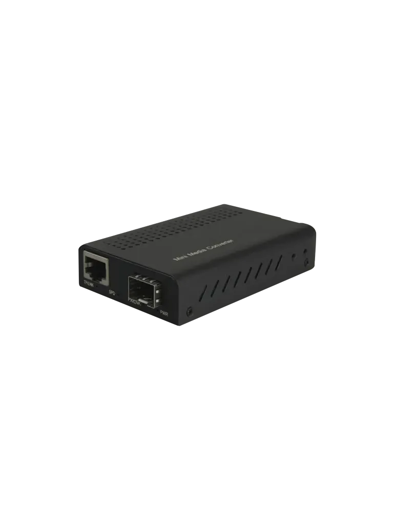 MARCA BLANCA Conversor de medios - 1x Ethernet RJ45 - 1x SFP - Gigabit