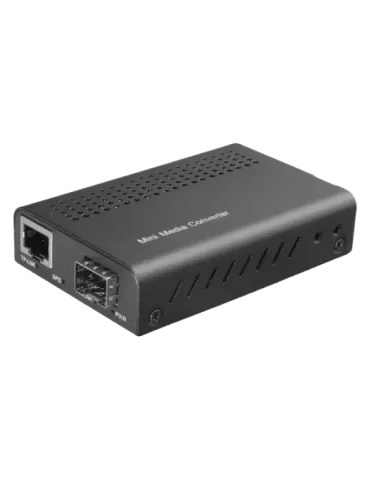 MARCA BLANCA Conversor de medios - 1x Ethernet RJ45 - 1x SFP - Fast Et