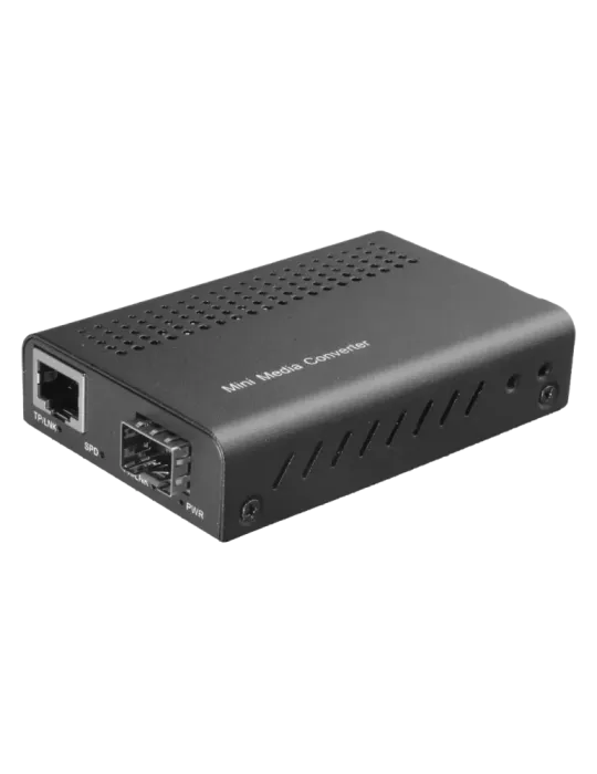 MARCA BLANCA Conversor de medios - 1x Ethernet RJ45 - 1x SFP - Fast Et