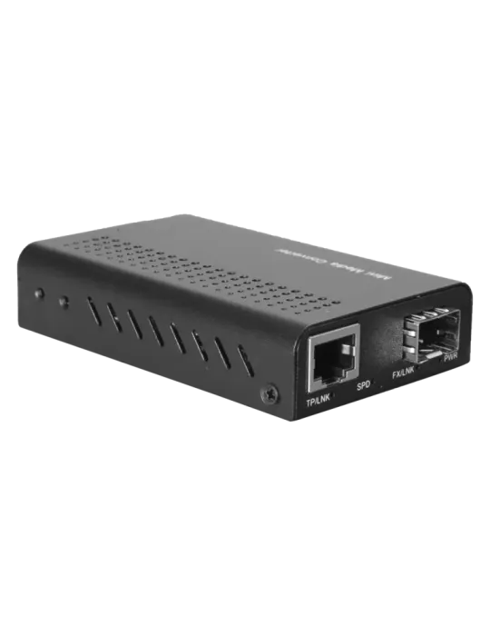 MARCA BLANCA Conversor de medios - 1x Ethernet RJ45 - 1x SFP - Fast Et