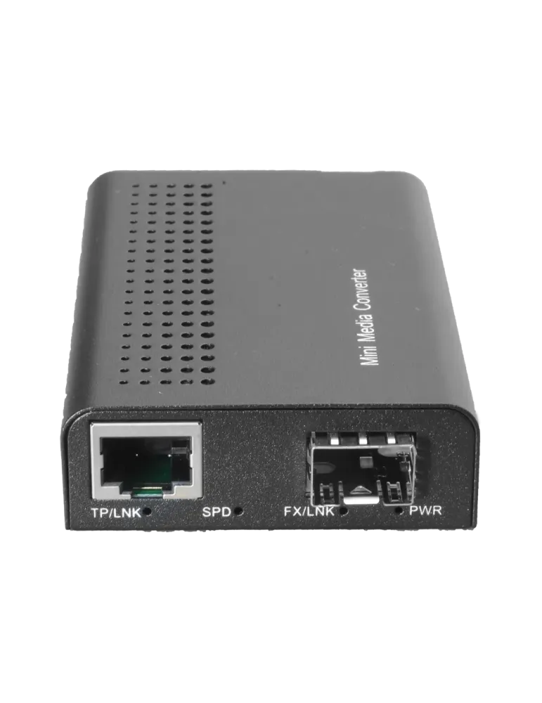 MARCA BLANCA Conversor de medios - 1x Ethernet RJ45 - 1x SFP - Fast Et