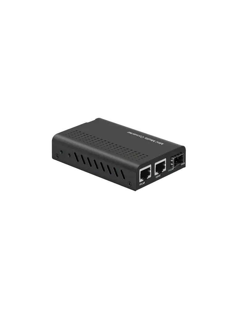 MARCA BLANCA Conversor de medios - 2x Ethernet RJ45 - 1x SFP - Gigabit