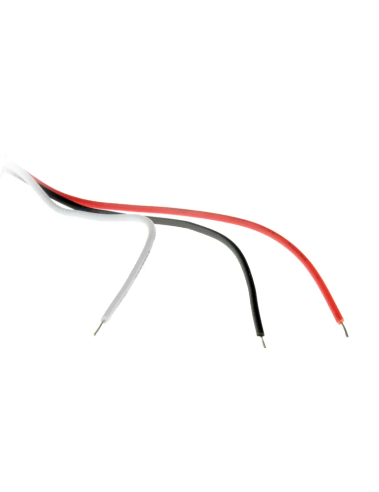SAFIRE Micrófono externo - Conector en terminal por cable - Power + (R