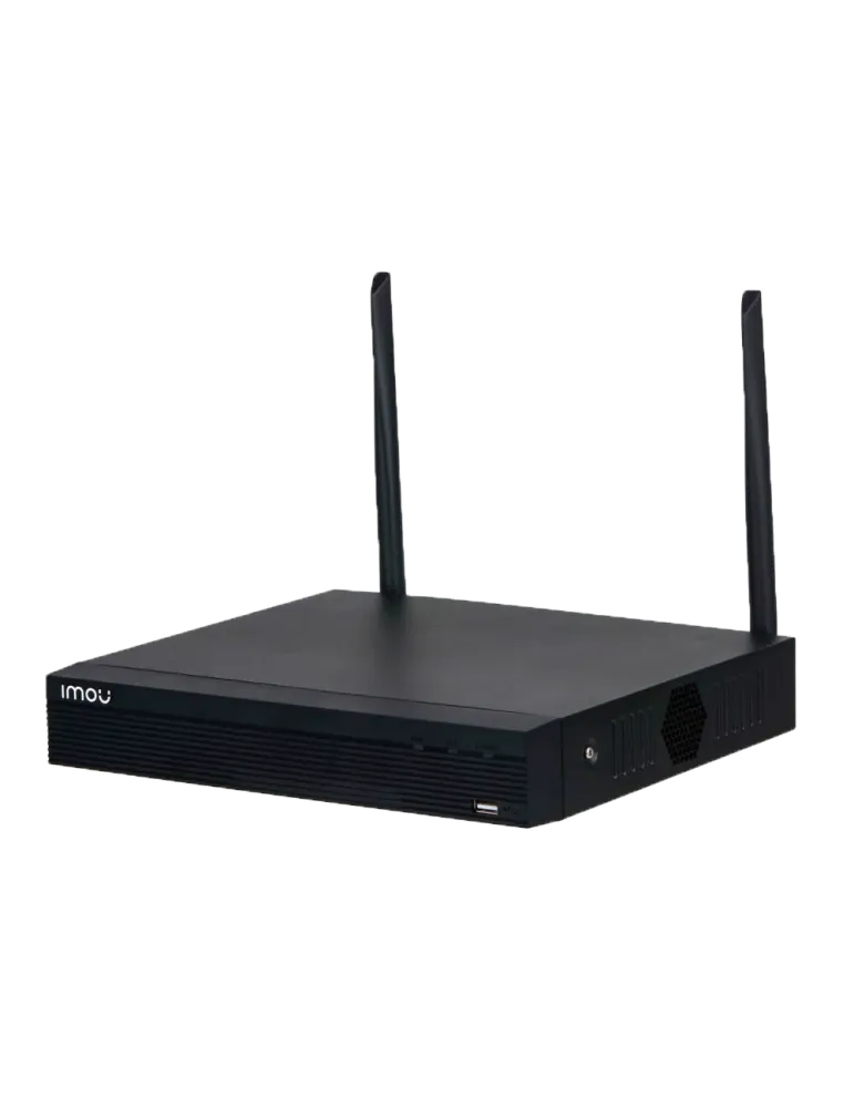 IMOU Grabador WiFi para cámaras Imou - WiFi 2.4 GHz + cable LAN - 4 CH