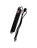 MARCA BLANCA Regleta - Formato enrackable 1U - 6 salidas hasta 250VAC