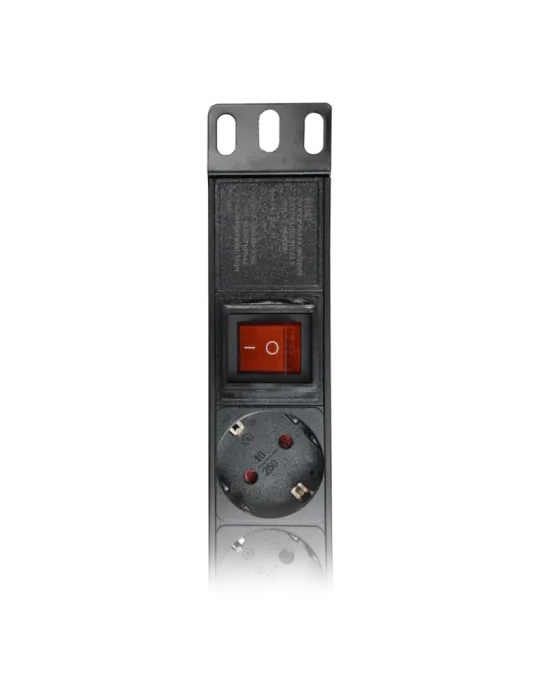 MARCA BLANCA Regleta - Formato enrackable 1U - 6 salidas hasta 250VAC