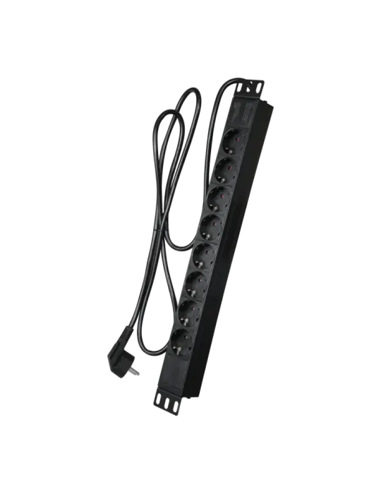 MARCA BLANCA Regleta - Diseñada para racks estandarizados de 19″ - 8 s