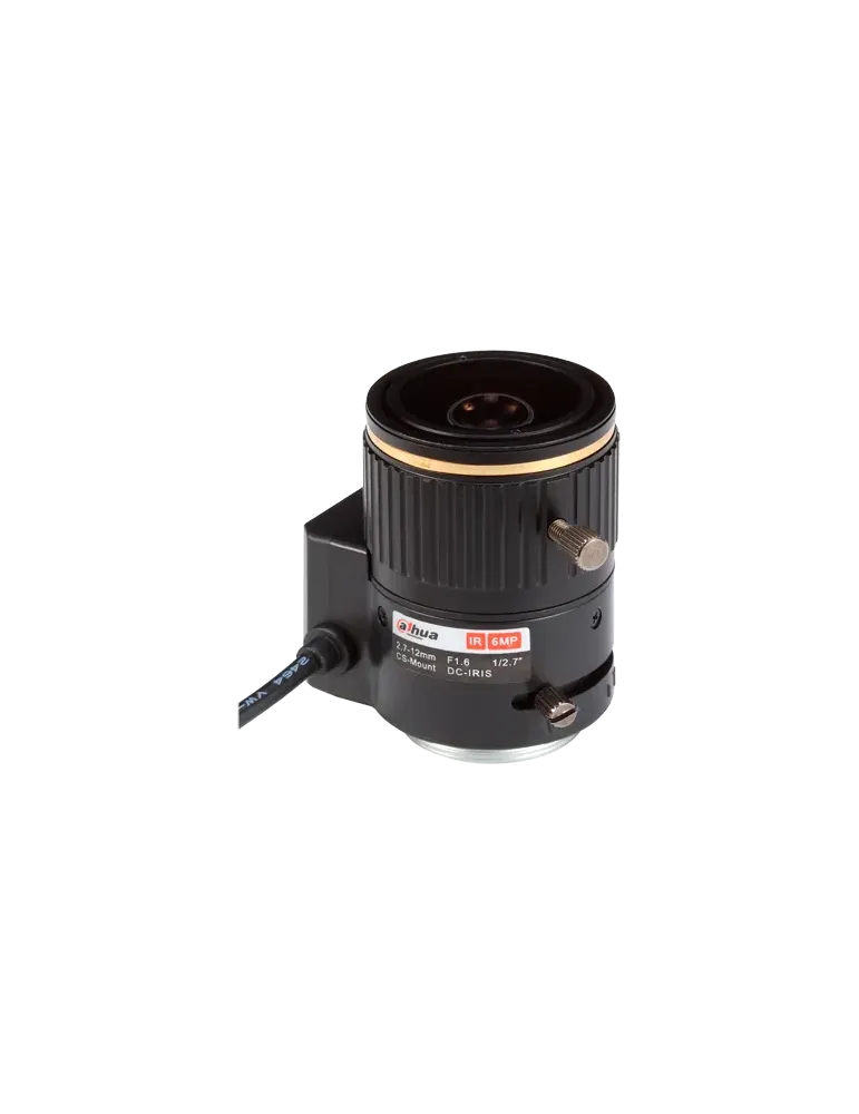 DAHUA Lente con rosca CS - Calidad 6.0 Mpx - AutoIris Direct Drive (DC