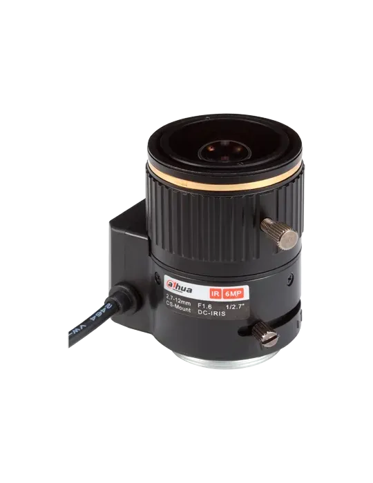 DAHUA Lente con rosca CS - Calidad 6.0 Mpx - AutoIris Direct Drive (DC