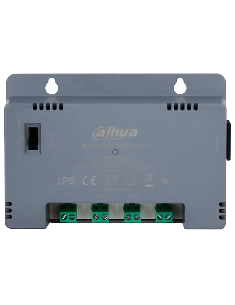 DAHUA Fuente de alimentación conmutada - Entrada AC 185-240V - 50/60Hz
