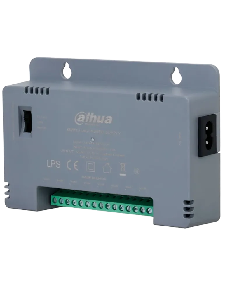 DAHUA Fuente de alimentación conmutada - Entrada AC 185-240V - 50/60Hz