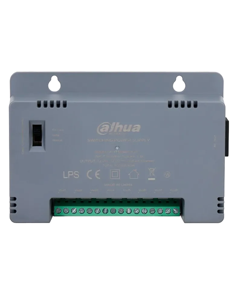 DAHUA Fuente de alimentación conmutada - Entrada AC 185-240V - 50/60Hz